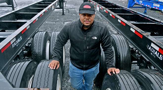 Ryan Roberson, owner of Robee Trucking
