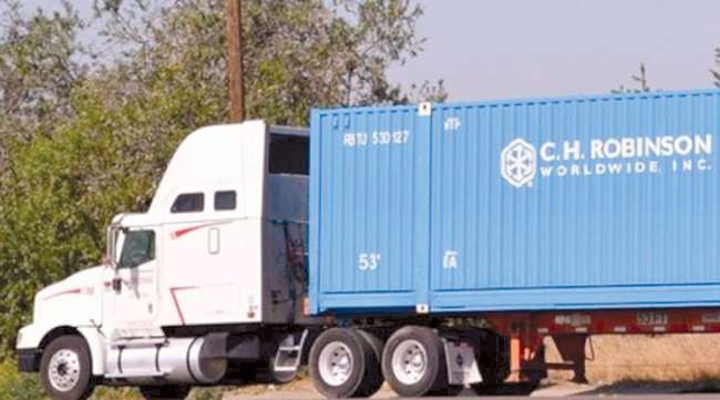 C.H. Robinson truck C.H. Robinson truck