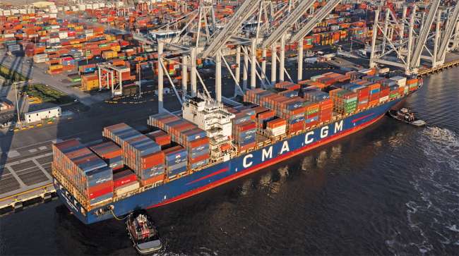 CMA CGM ship CMA CGM ship