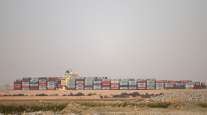 Maersk cargo ship