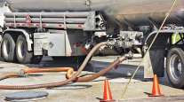 Tanker delivers fuel 