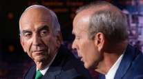 John Hess, CEO of Hess Corp., and Mike Wirth, CEO of Chevron Corp.