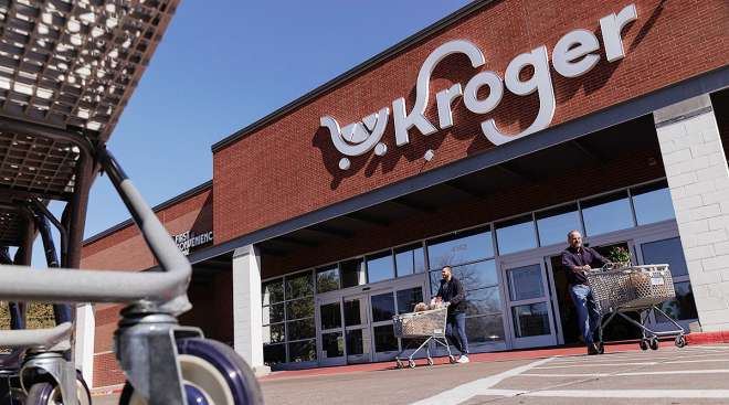 A Kroger store in Dallas