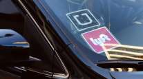 Uber, Lyft stickers