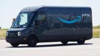 Amazon Rivian van