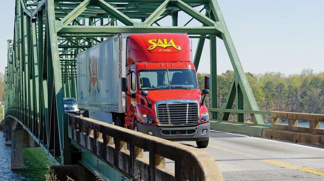 Saia truck Saia truck