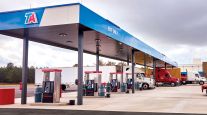 TA service station in Georgia