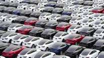 Tesla lot