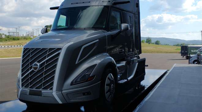 Volvo VNL electric