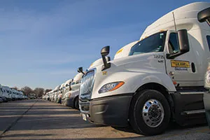 J.B. Hunt tractors